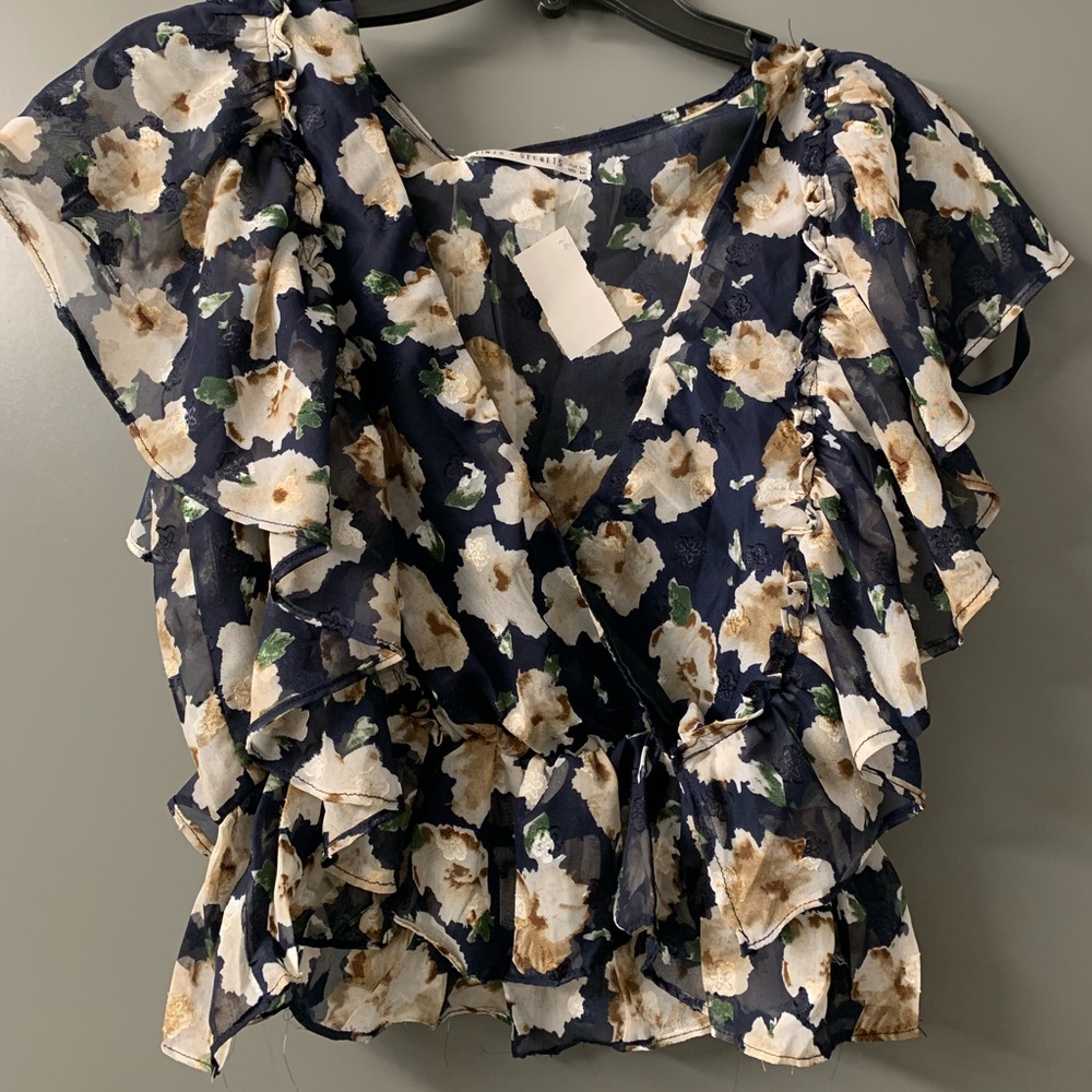 Ruby & Jenna Flowery Top